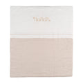 Coperta off-white e beige